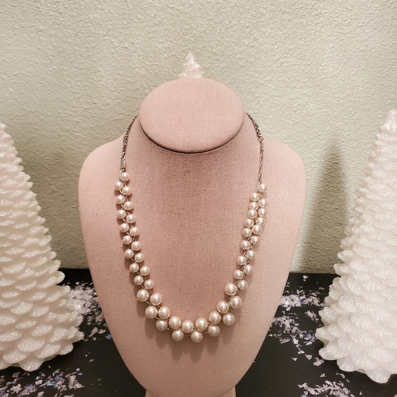 Vintage faux pearl necklace - Picture 6 of 8